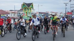 Ratusan Goweser Meriahkan Anniversary ke-1 KSK Reborn, Bupati Ikut Kayuh Bersama Peserta 