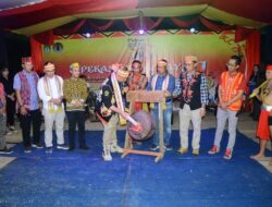 Ribuan Warga Meriahkan Adat Gawai Polas Laman Kampung Buah Ke-1 Sungai Laur  