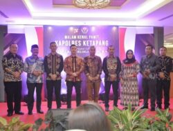 Martin Rantan Hadiri Malam Kenal Pamit Kapolres Ketapang