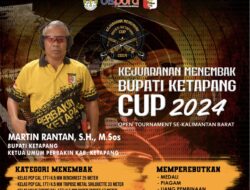 Jelang Kejuaraan Menembak Piala Bupati Ketapang Cup Ketapang 2024