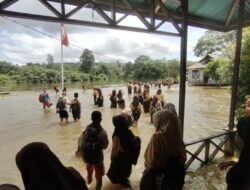 Banjir Mulai Genangi Desa Sempurna Kabupaten Ketapang 