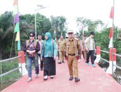 Jembatan Impian Warga Lubuk Lagak Akhirnya Terwujud, Bupati Sambas Resmikan Jembatan Berkemajuan ke-57