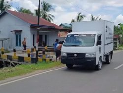 Kecelakaan Libatkan Mobil MBG dan Sepeda Motor di Simpang Hilir KKU 