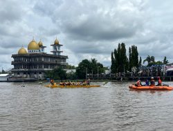 Lomba Dayung Dragon Boat Danlanal Ketapang Cup III Resmi Ditutup