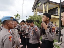 Razia Personel Polres Ketapang: Ada yang Dicukur, Disemir, hingga Push-Up di Tempat